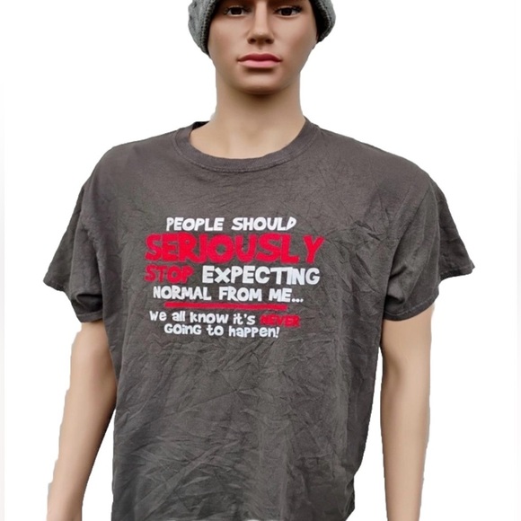 Gray Graphic T-Shirt - Picture 1 of 6